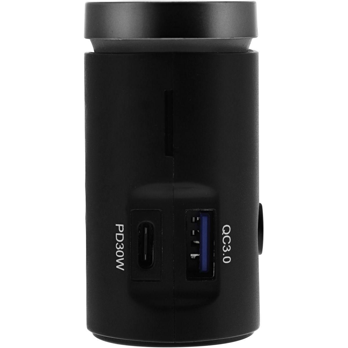 TNB Chargeur allume-cigare Station de charge 65W 7 en 1  USB-C noir