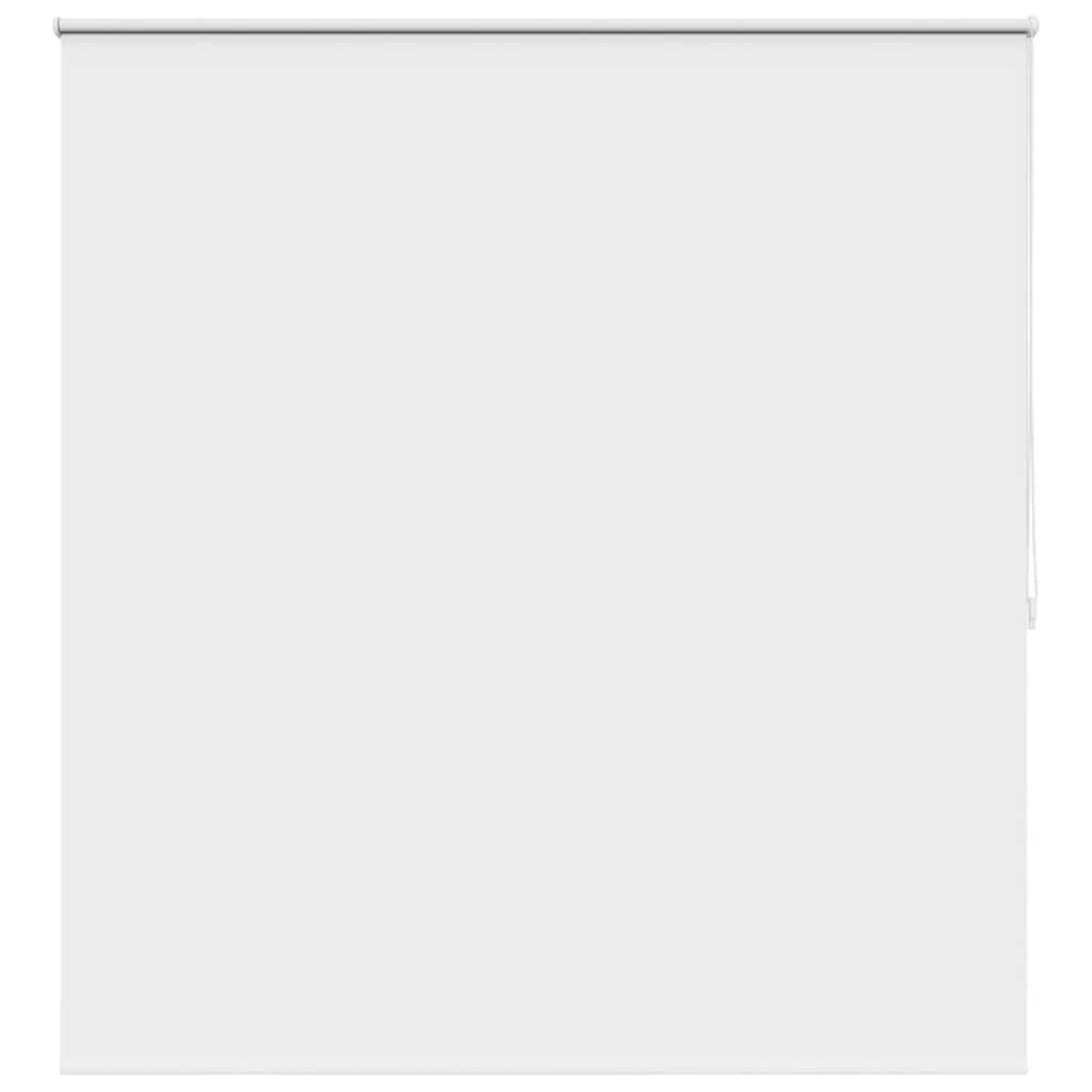 VIDAXL Store enrouleur occultant 144,4 x 175 cm, largeur du tissu 140 cm, blanc