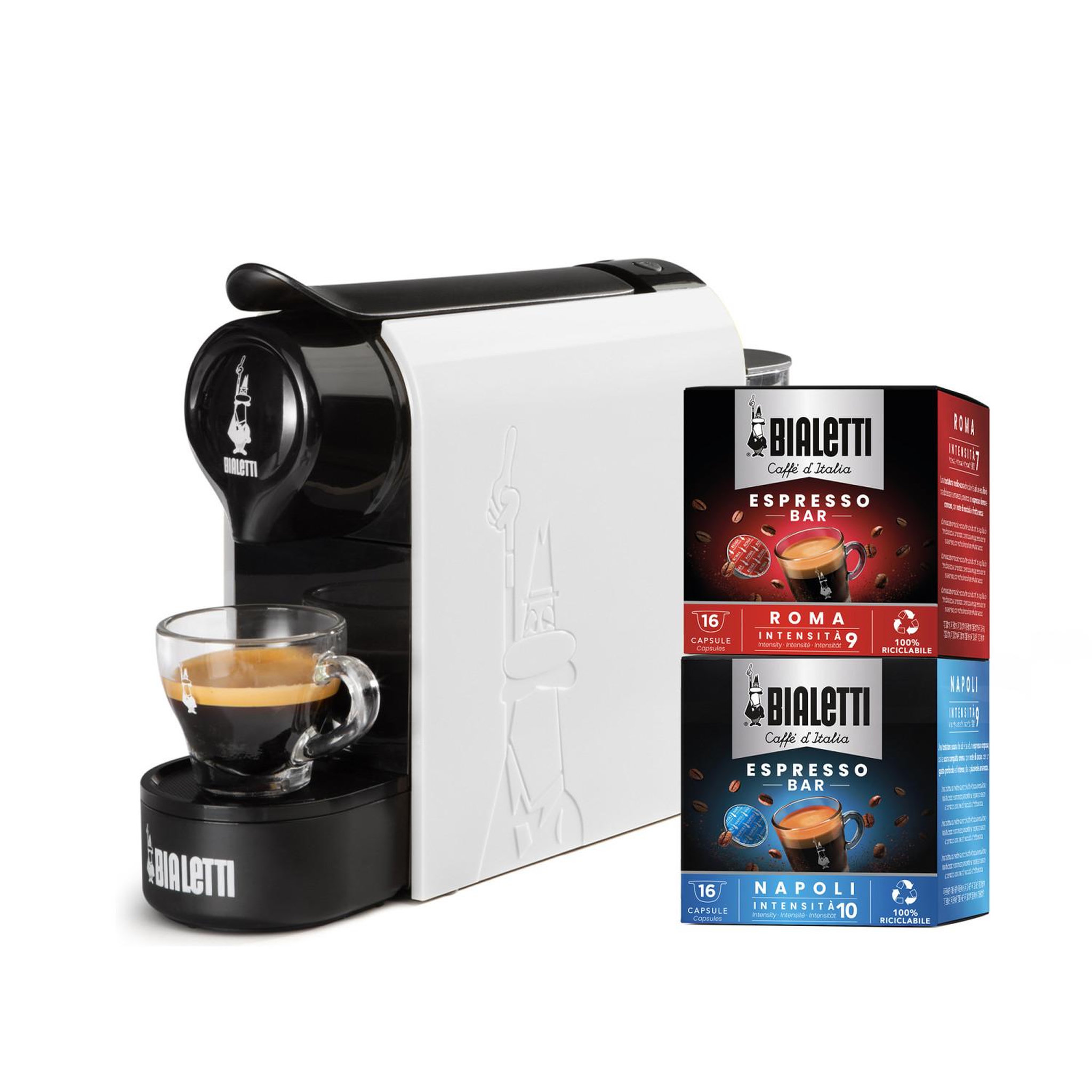 Voir la diapositive 2 : BIALETTI Bialetti gioia entièrement automatique cafetière à dosette 0,5 l