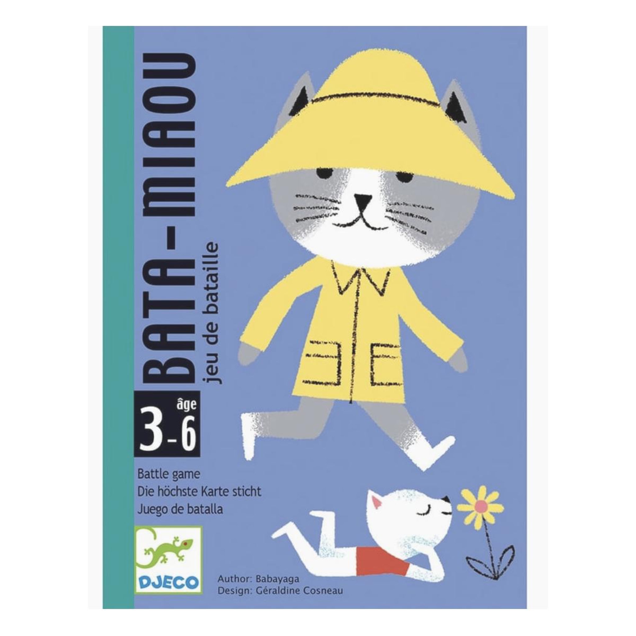 Djeco jeu de bataille Bata Miaou