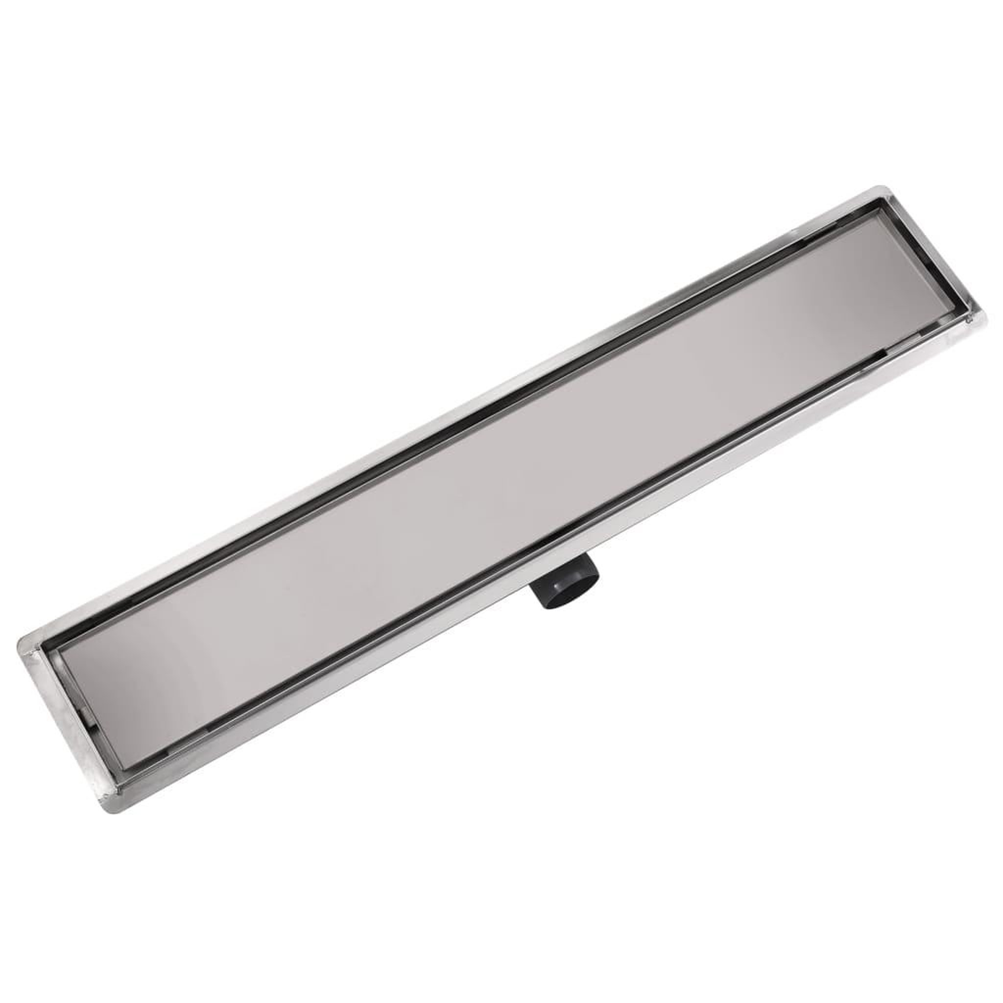 Voir la diapositive 3 : VIDAXL Drain de douche lineaire 730 x 140 mm Acier inoxydable