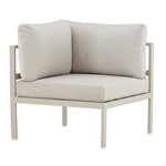 Paris Prix Module Canapé d'Angle de Jardin  Copacabana  74cm Beige