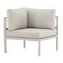 Voir la diapositive 1 : Paris Prix Module Canapé d'Angle de Jardin  Copacabana  74cm Beige