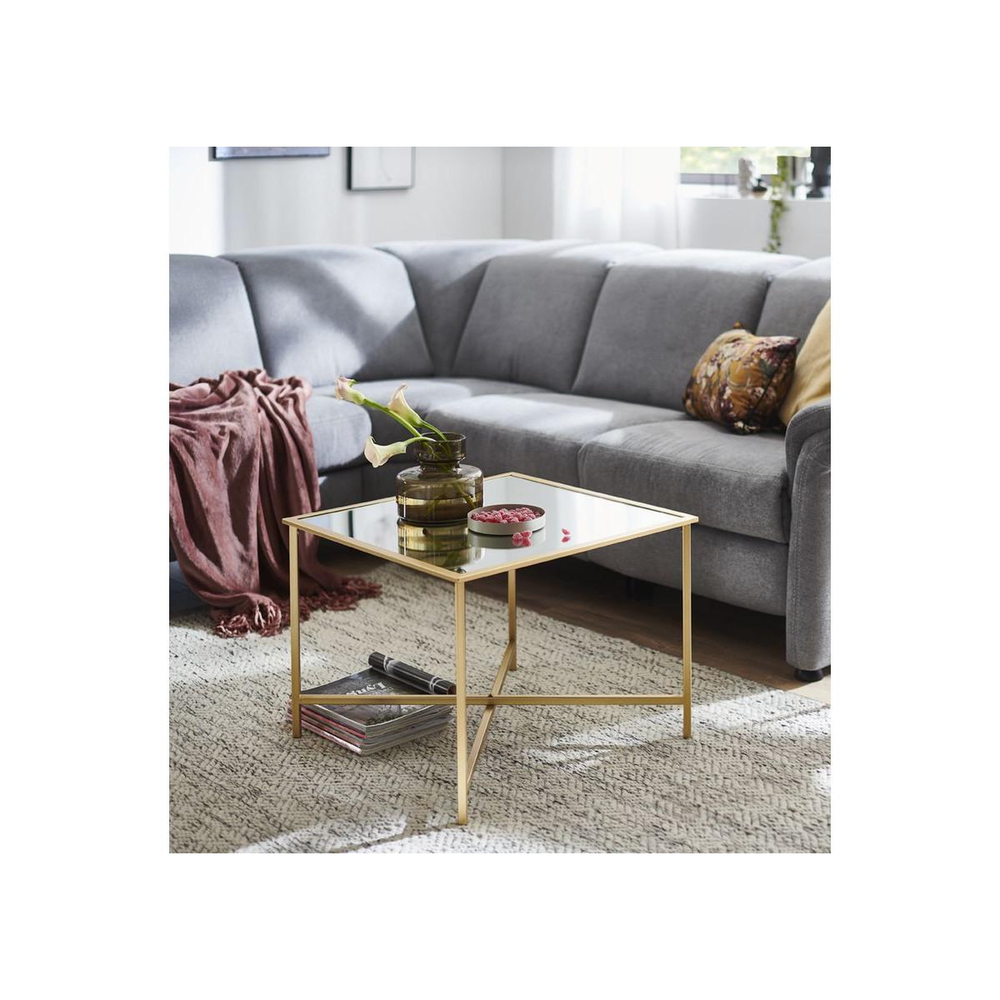 Voir la diapositive 5 : Paris Prix Table d'appoint design  polavo  60cm or