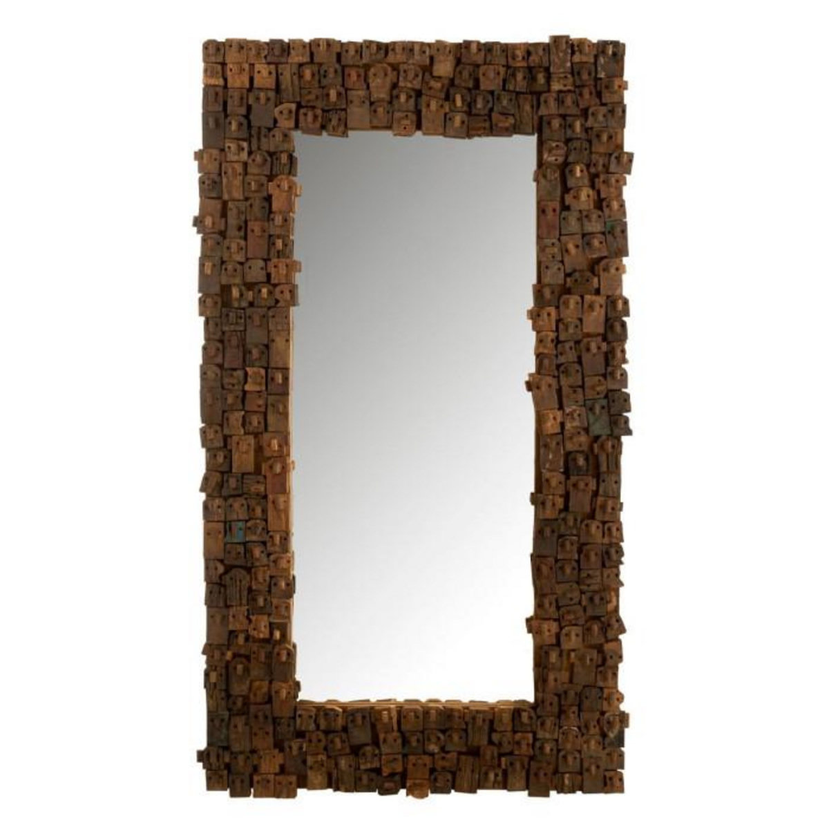 Paris Prix Miroir à Poser en Bois  Syma  180cm Marron