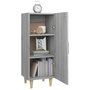 Voir la diapositive 4 : VIDAXL Buffet Sonoma gris 34,5x34x90 cm Bois d'ingenierie