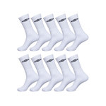 UMBRO Lot de 10 Paires de Chaussettes Tennis homme. Coloris disponibles : Blanc
