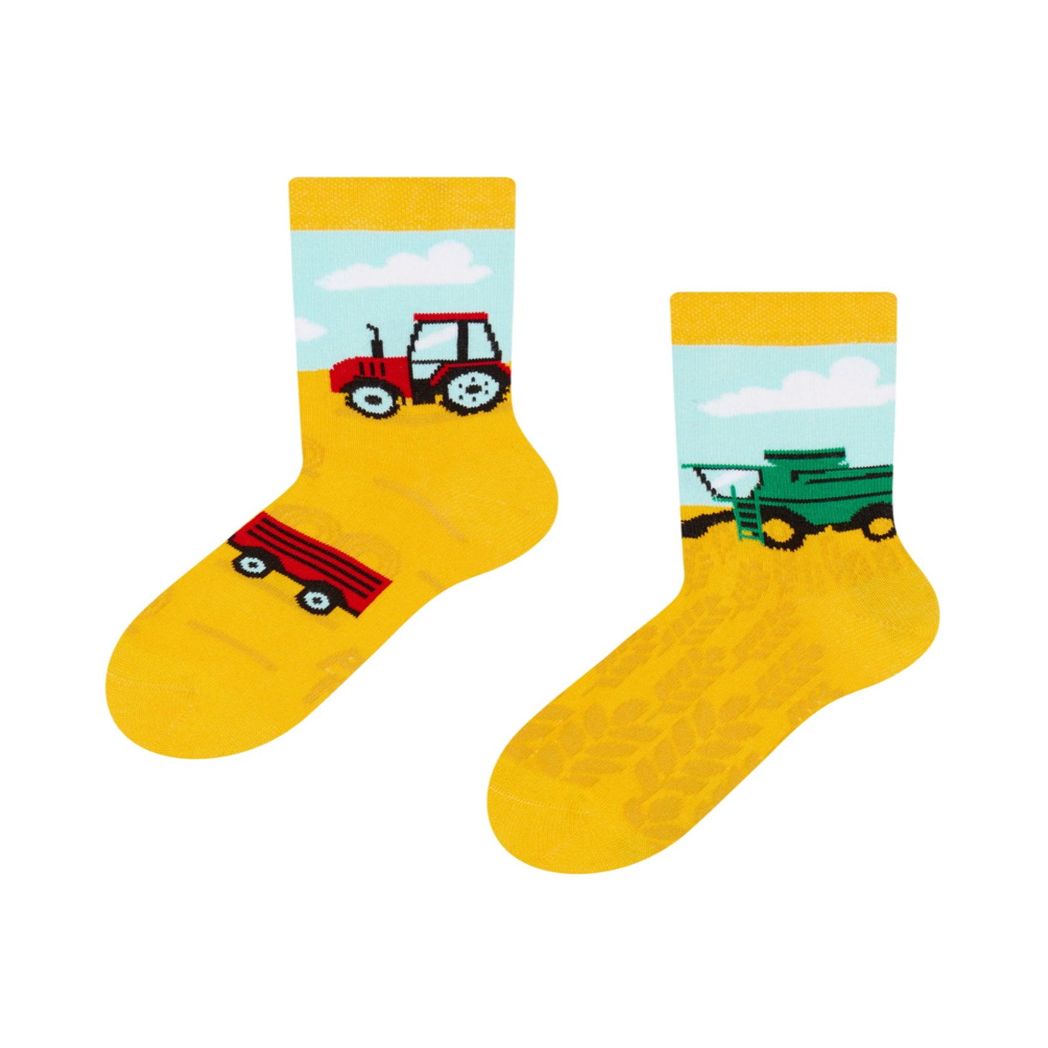 DEDOLES Chaussettes enfants tracteurs