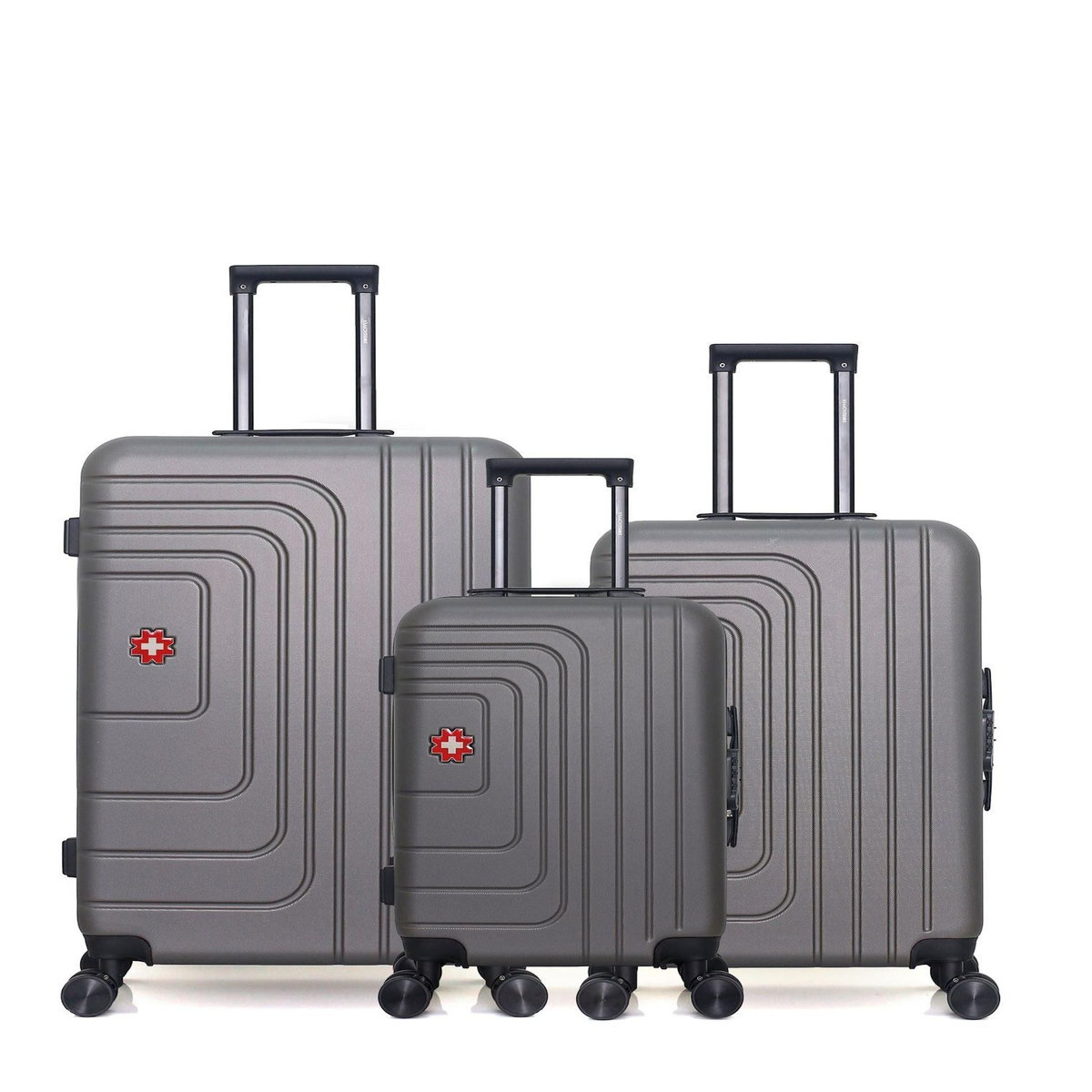 SWISS KOPPER SWISS KOPPER - LOT DE 3 - Valises grand format, weekend et cabine RUTI