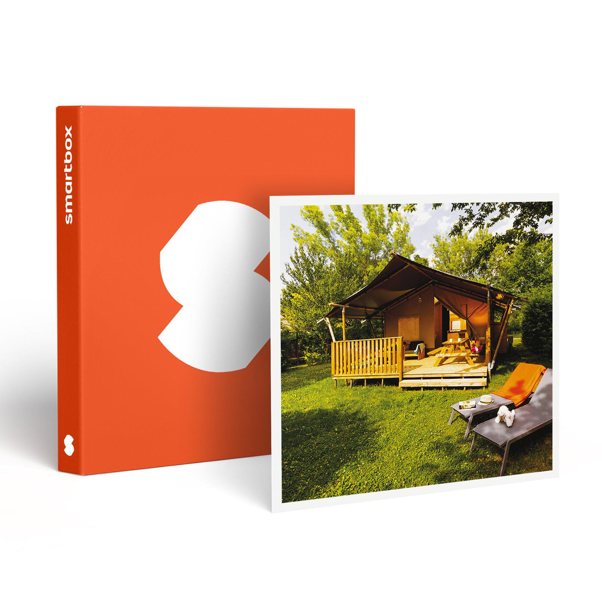 Smartbox 3 jours en famille en lodge dans un camping 4* avec dîners - coffret cadeau séjour