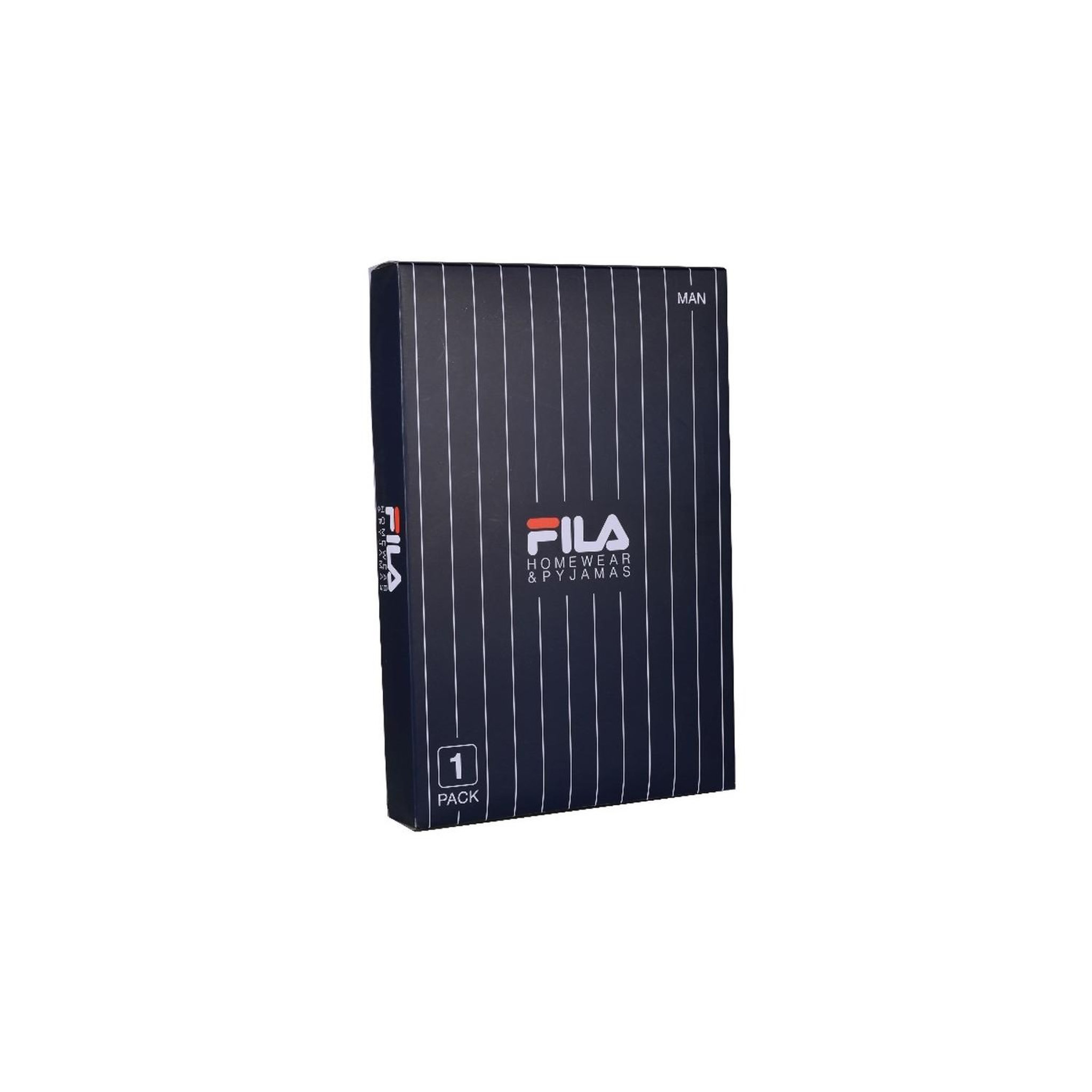 Voir la diapositive 5 : FILA Ensemble de pyjama court femme Navy