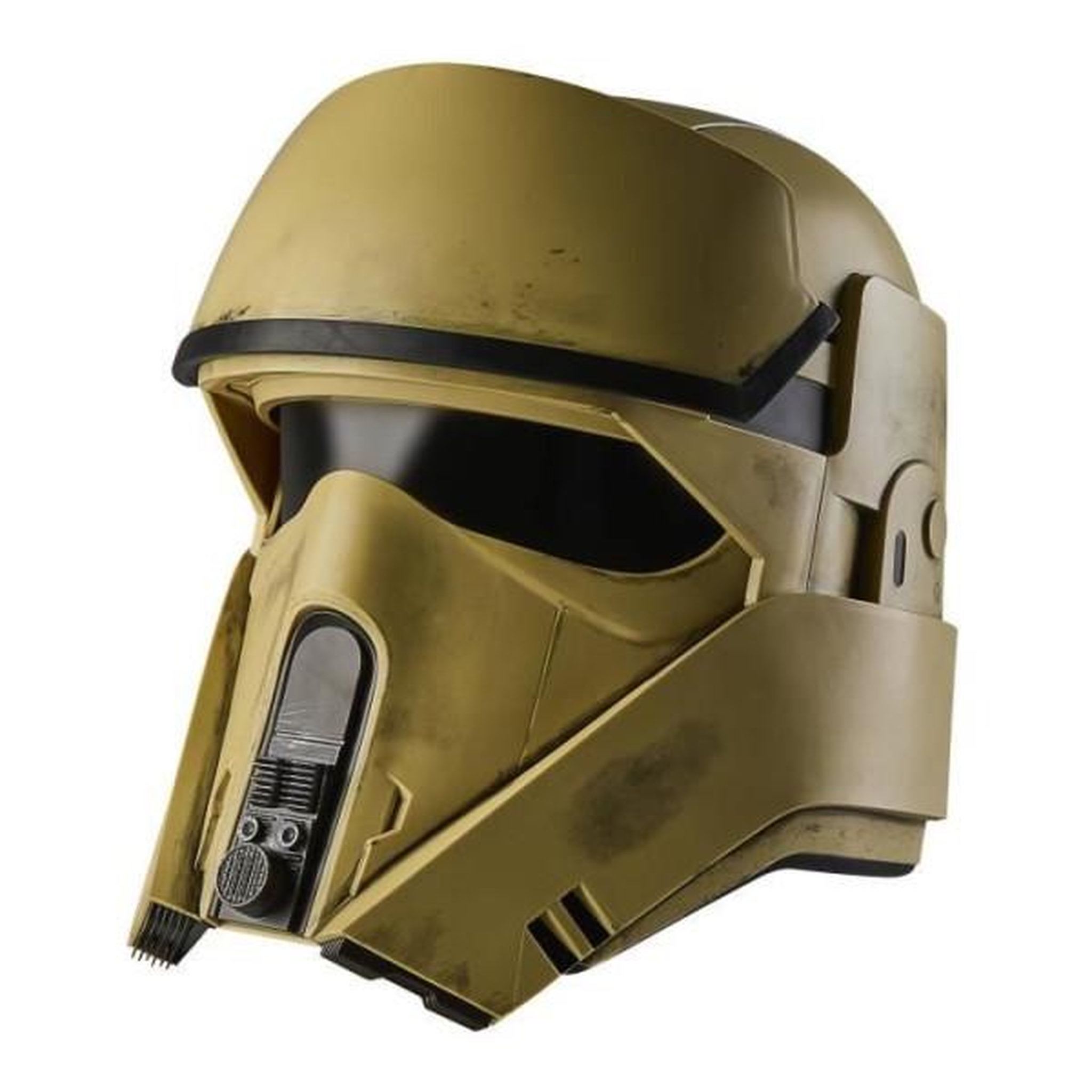 HASBRO Casque Shoretrooper électronique premium, article de cosplay Star Wars The Black Series : Andor, Modulation vocale, des 14
