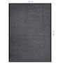 Voir la diapositive 6 : VIDAXL Paillasson Anthracite 60x80 cm