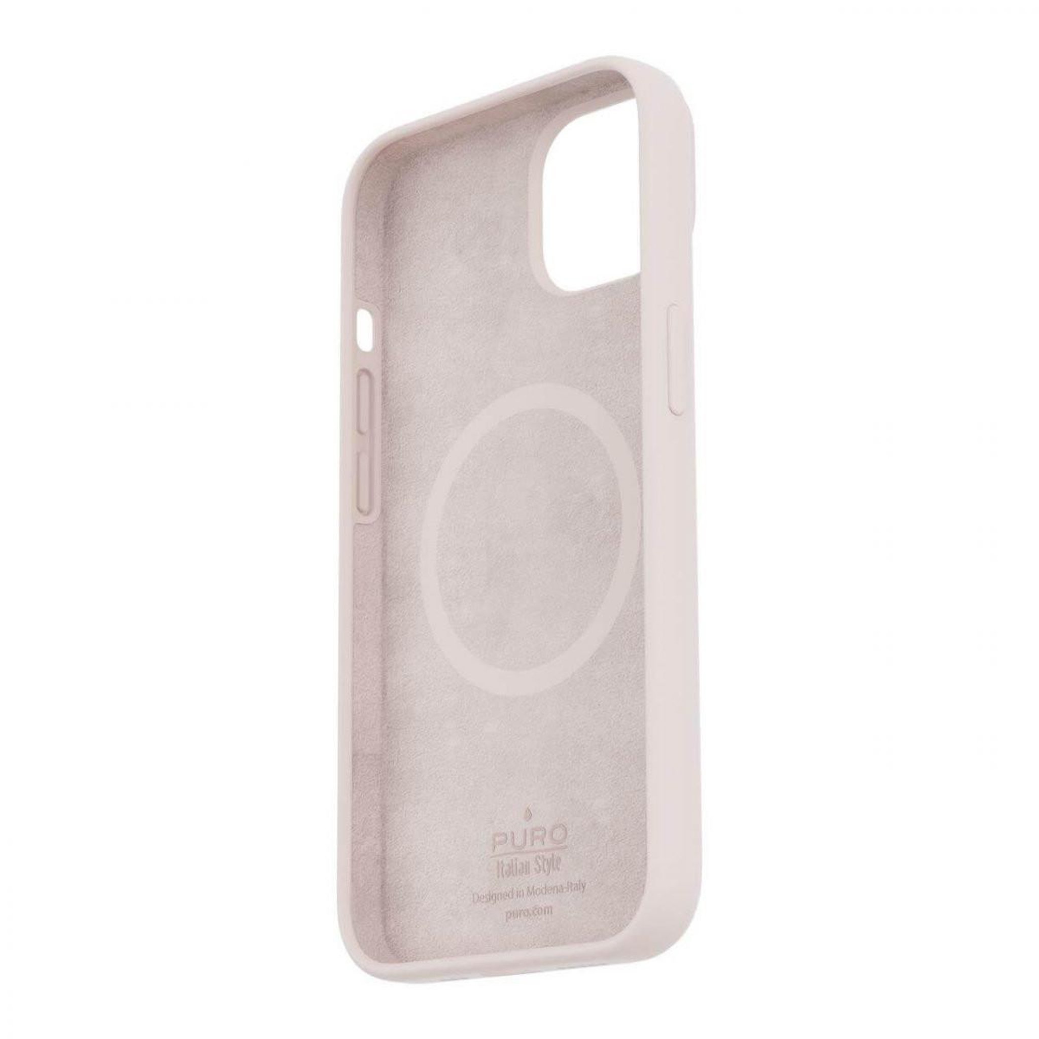 Voir la diapositive 2 : Puro Coque silicon Puro Icon Magnetique iPhone 14 Pro Rose