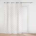 Paris Prix Rideau Voilage à Œillets  Geokid  140x240cm Miel