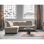 Voir la diapositive 5 : BEST MOBILIER Paul - canapé d'angle gauche - 5 places - convertible avec coffre et têtières - en tissu