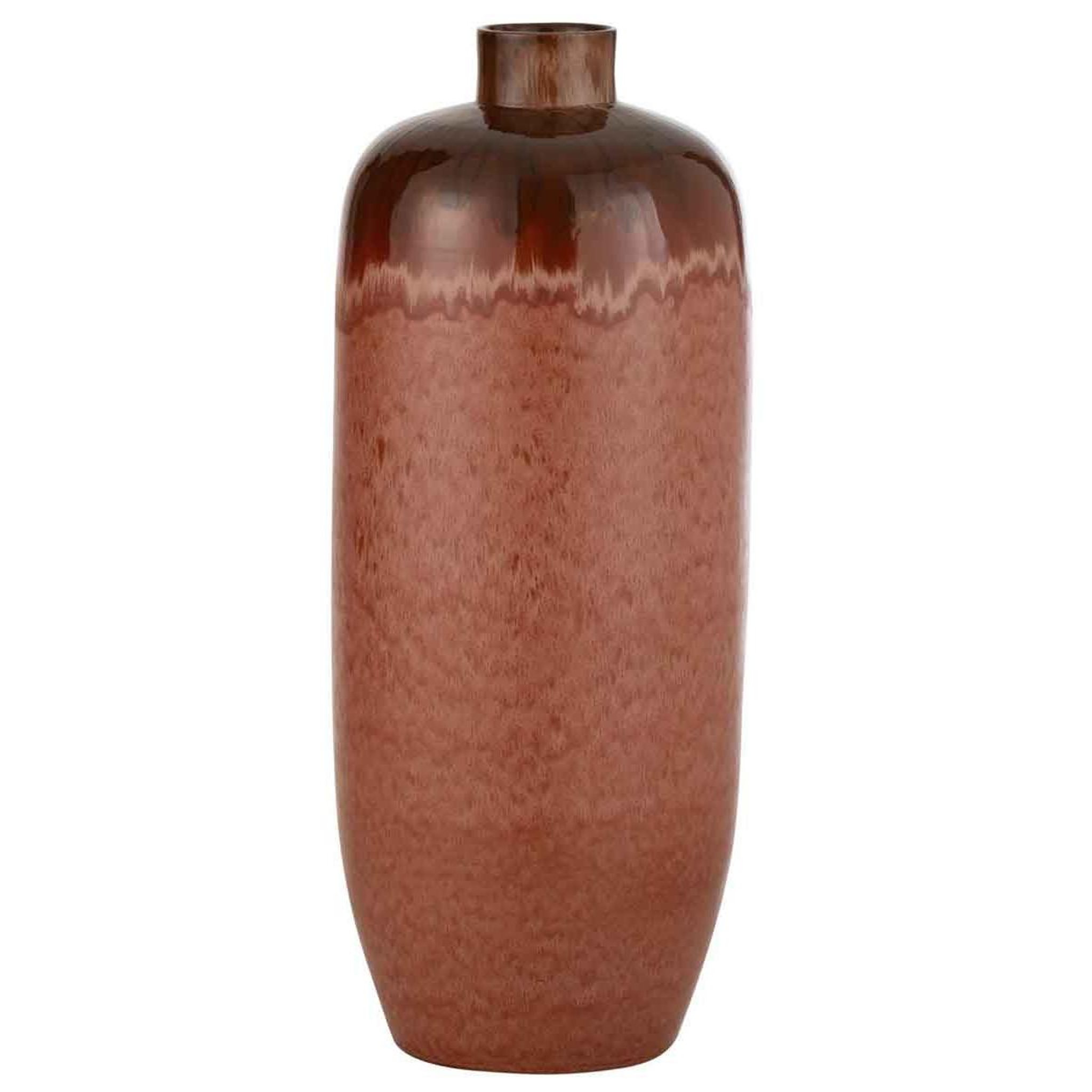 J-LINE Vase Design en Céramique  Aline  90cm Rouge