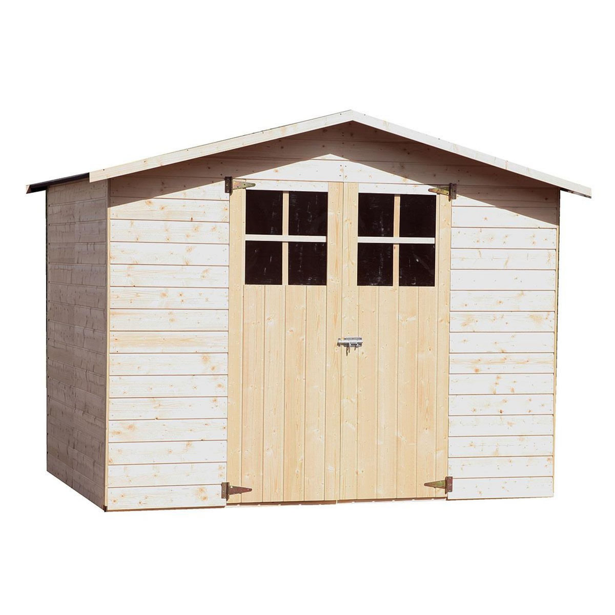 DECOR ET JARDIN Abri chalet de jardin bois - 4.32m² -  KOLARI