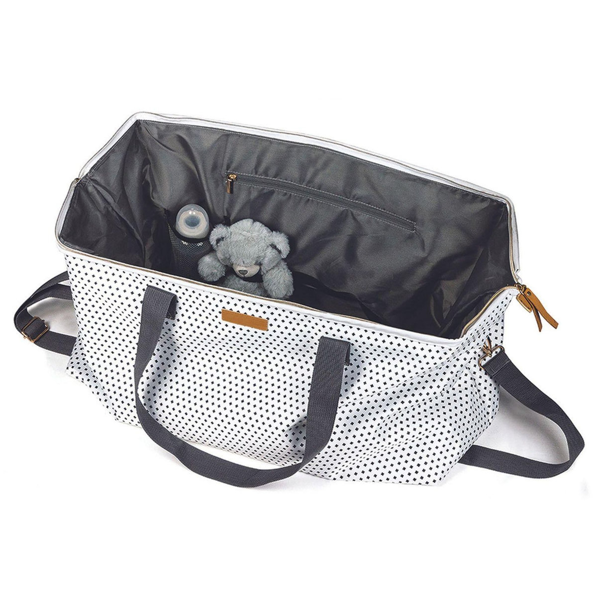 Tom & Zoé Sac de voyage enfant Baby - L. 60 x H. 31 cm - Blanc