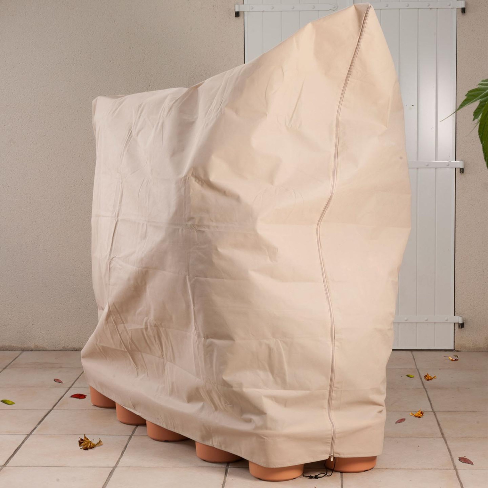 Voir la diapositive 4 : ID MARKET Housse d'hivernage pour plante et arbuste 120 x 180 cm