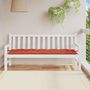 Voir la diapositive 3 : VIDAXL Coussin de banc de jardin rouge melange 180x50x7 cm tissu