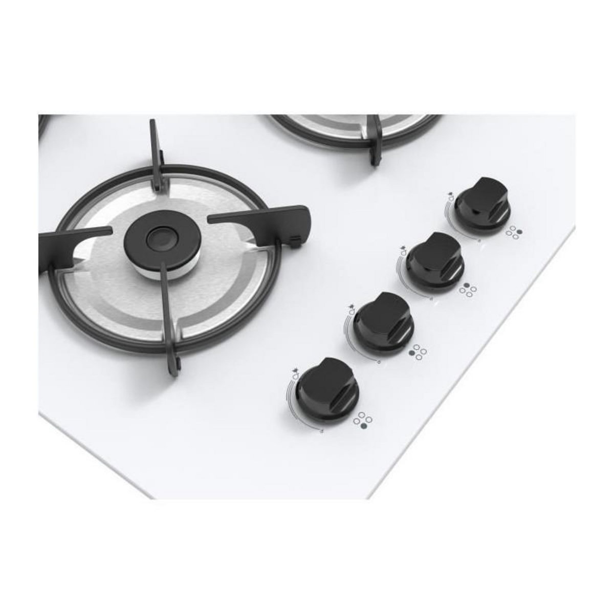 CONTINENTAL EDISON Table 4 foyers CONTINENTAL EDISON - Gaz verre blanc