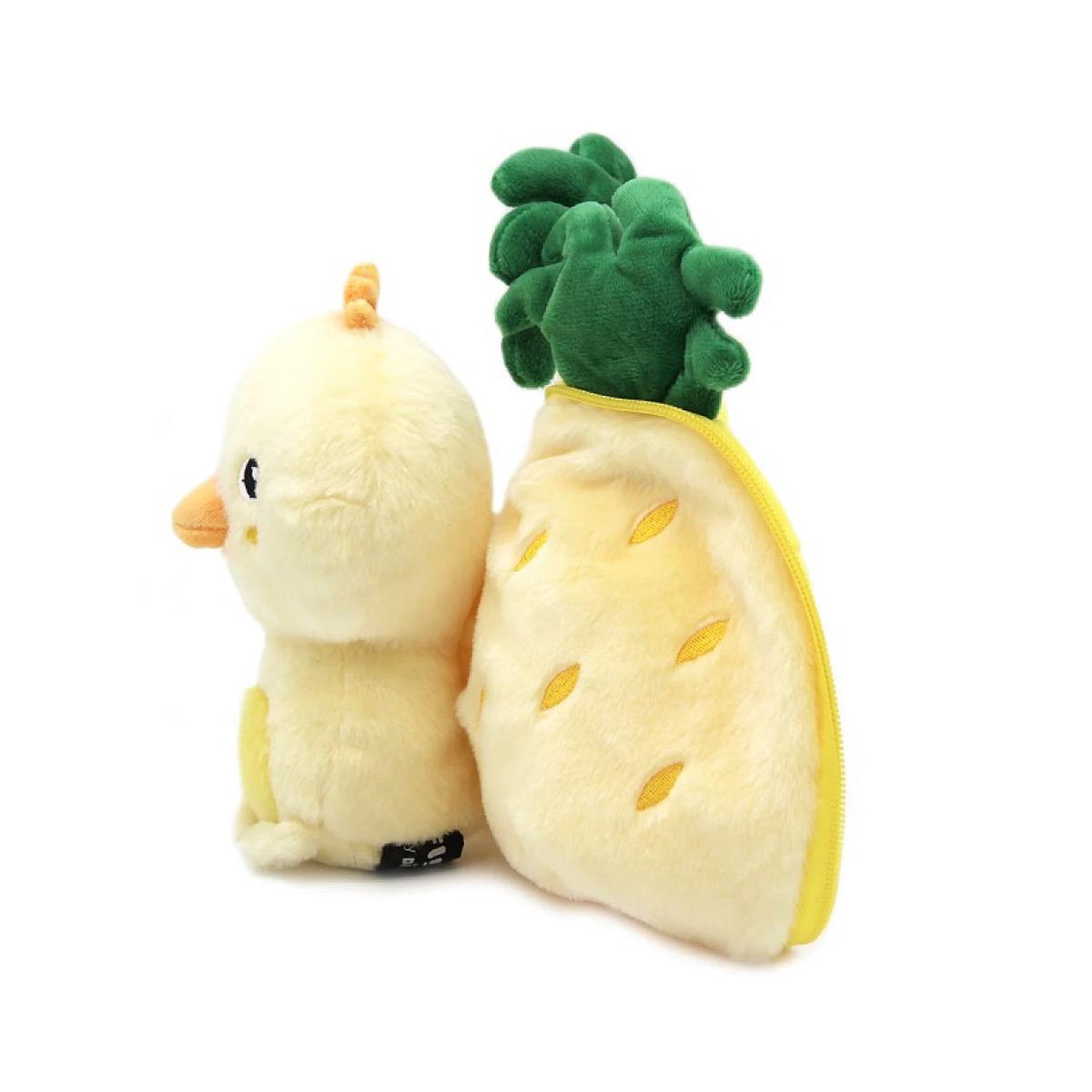 Voir la diapositive 3 : LES DEGLINGOS Nugget le poussin/ananas