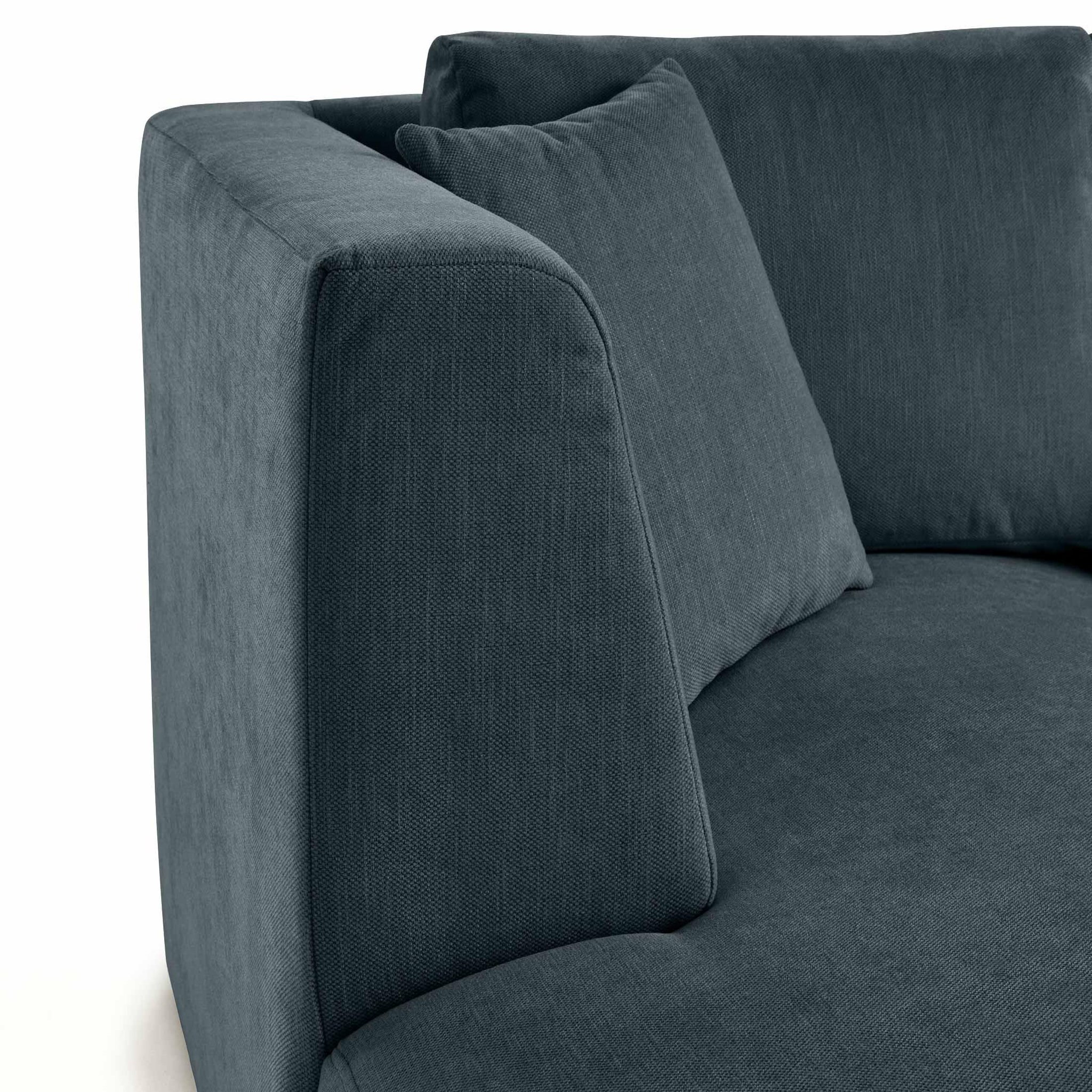 Voir la diapositive 5 : BEST MOBILIER Santorini - module d'assise méridienne gauche - en tissu texturé