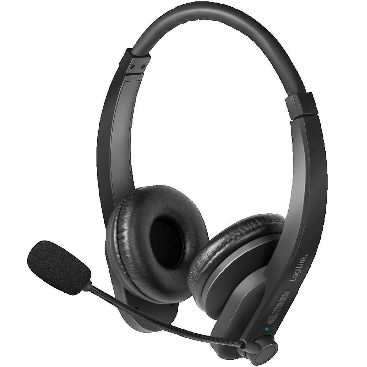 LOGILINK Casque audio LogiLink BT0060 Bluetooth avec micro réglable