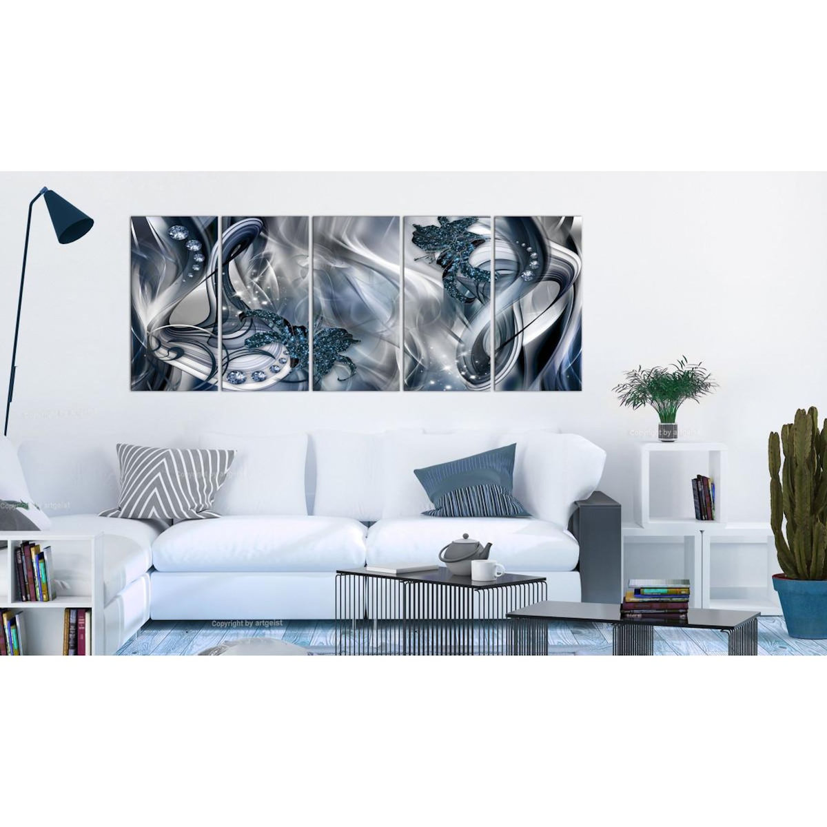 Paris Prix Tableau Imprimé  Blue Glow