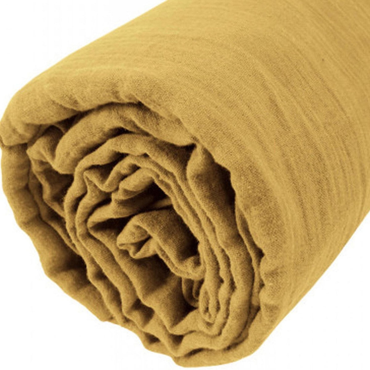 Home collection Drap housse 100% gaze de coton