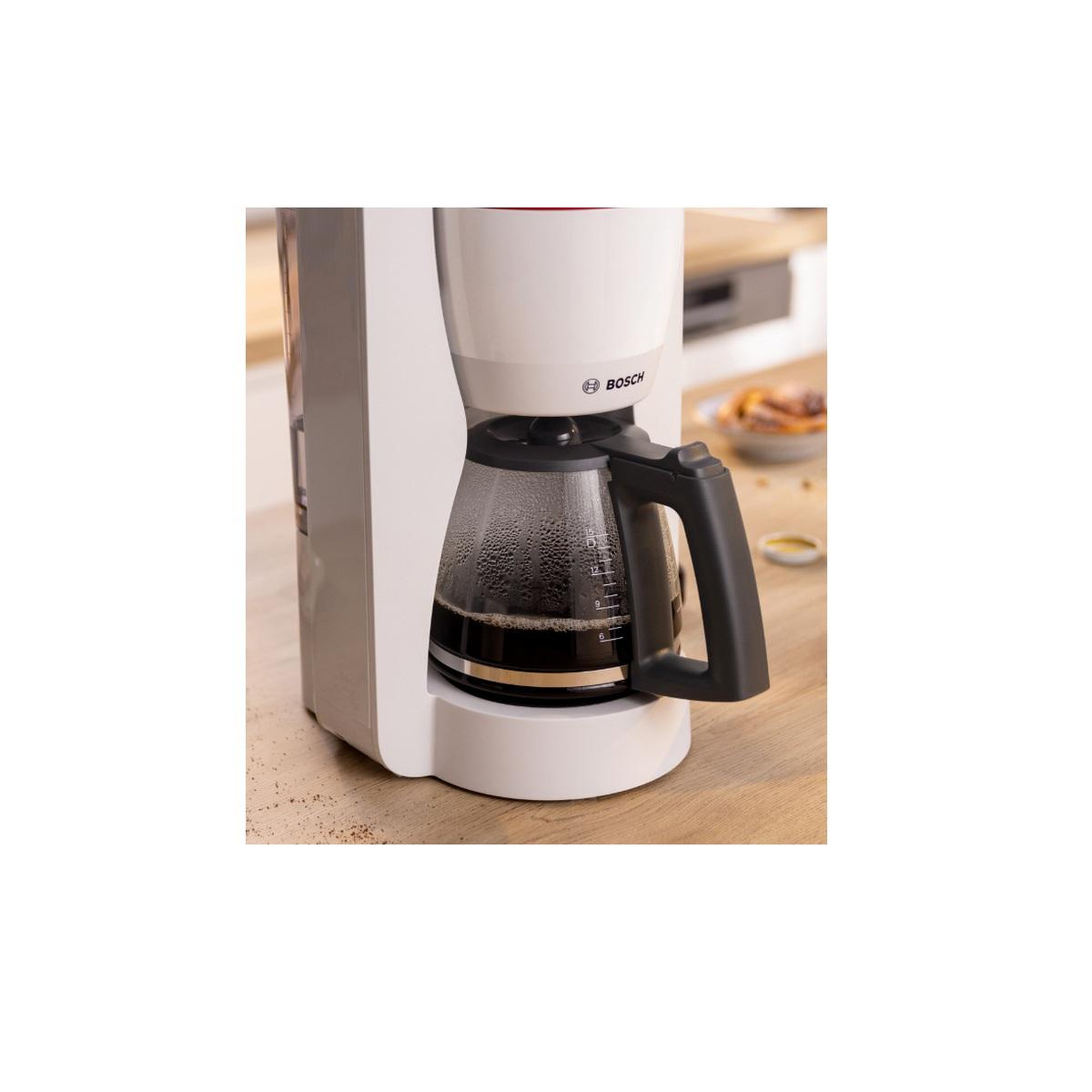 Voir la diapositive 3 : BOSCH Cafetière filtre 15 tasses 1200w - tka3m131