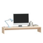 Voir la diapositive 4 : VIDAXL Support de moniteur 100x27x15 cm Bois de pin solide