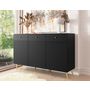 Voir la diapositive 4 : BEST MOBILIER Sorolla - buffet bas - 150 cm
