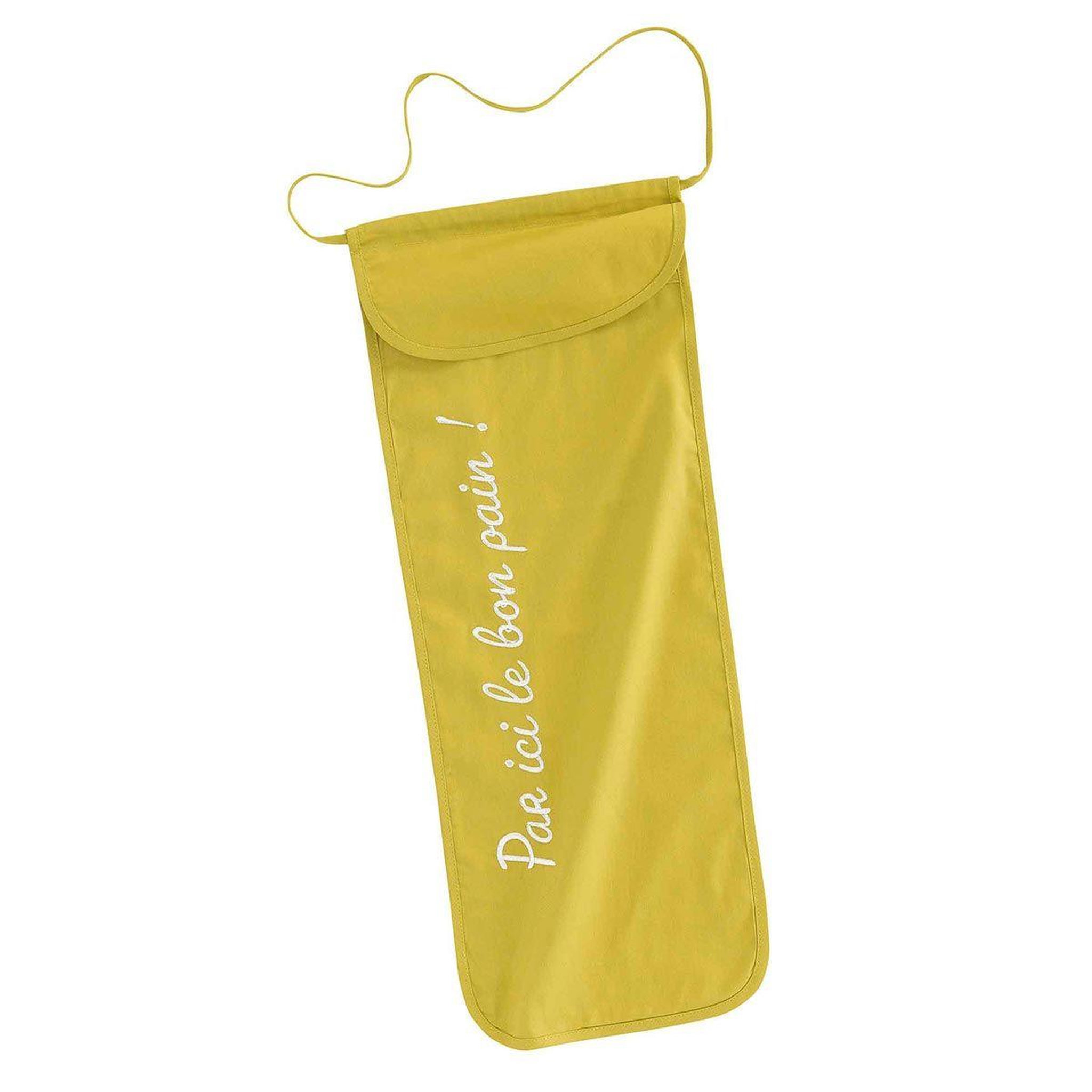 Voir la diapositive 1 : Douceur d'Intérieur Sac à pain  cuistot  28x70cm jaune
