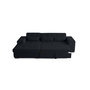 Voir la diapositive 3 : LISA DESIGN Vermont - canapé d'angle gauche - 4 places - convertible avec coffre - en velours côtelé