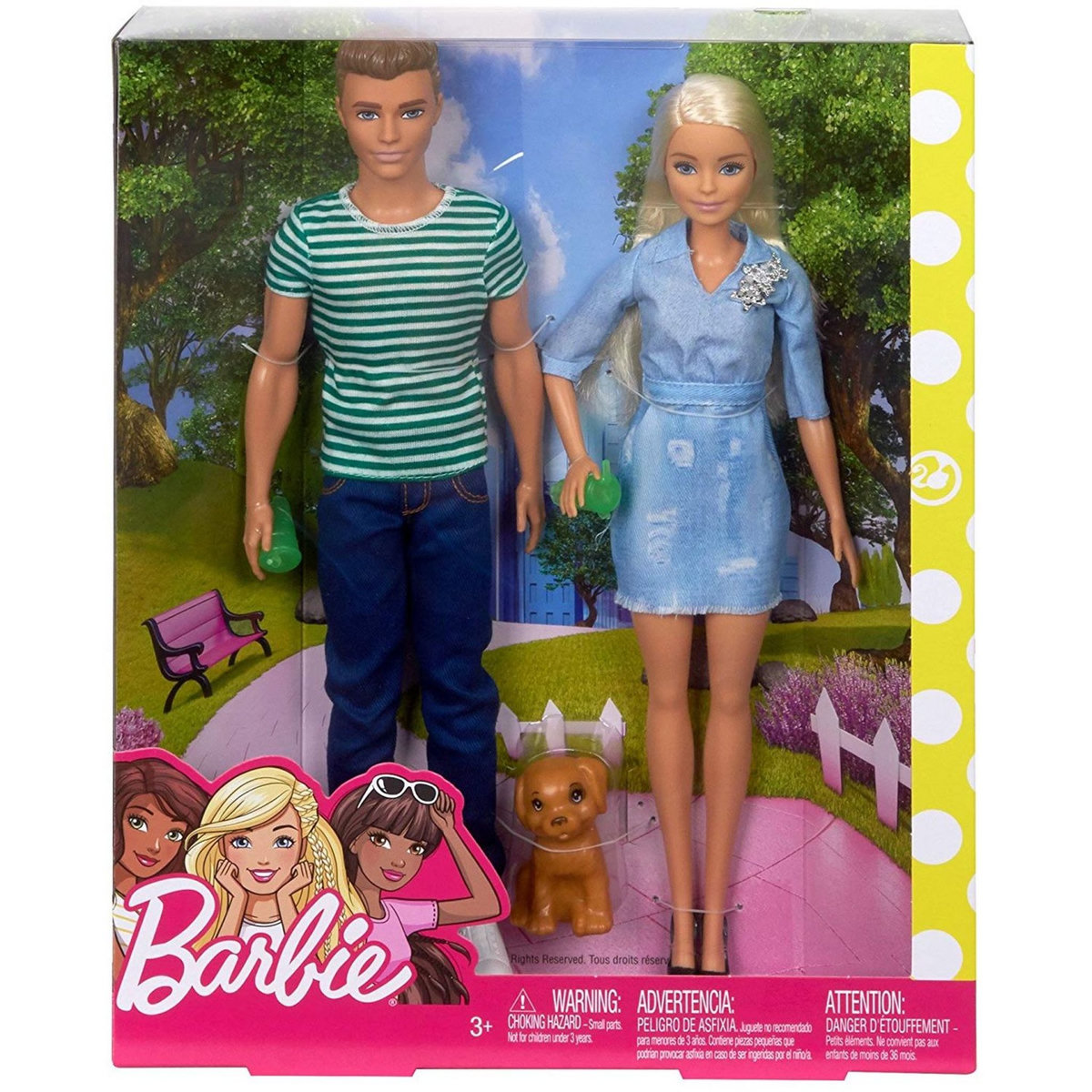 BARBIE Coffret Barbie et Ken 