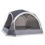 Voir la diapositive 1 : OUTSUNNY Tente de camping dôme familiale 6-8 personnes - 4 portes en filet zippées, tissu Oxford amovible, crochet lampe, sac de transport - dim. 350L x 350l x 230H cm - blanc gris