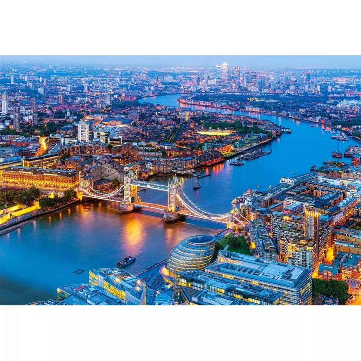 Castorland Puzzle 1000 pièces : Vue aérienne de Londres