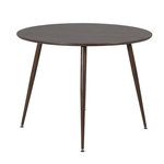 Paris Prix Table à Manger Ronde  Plaza  100cm Noyer