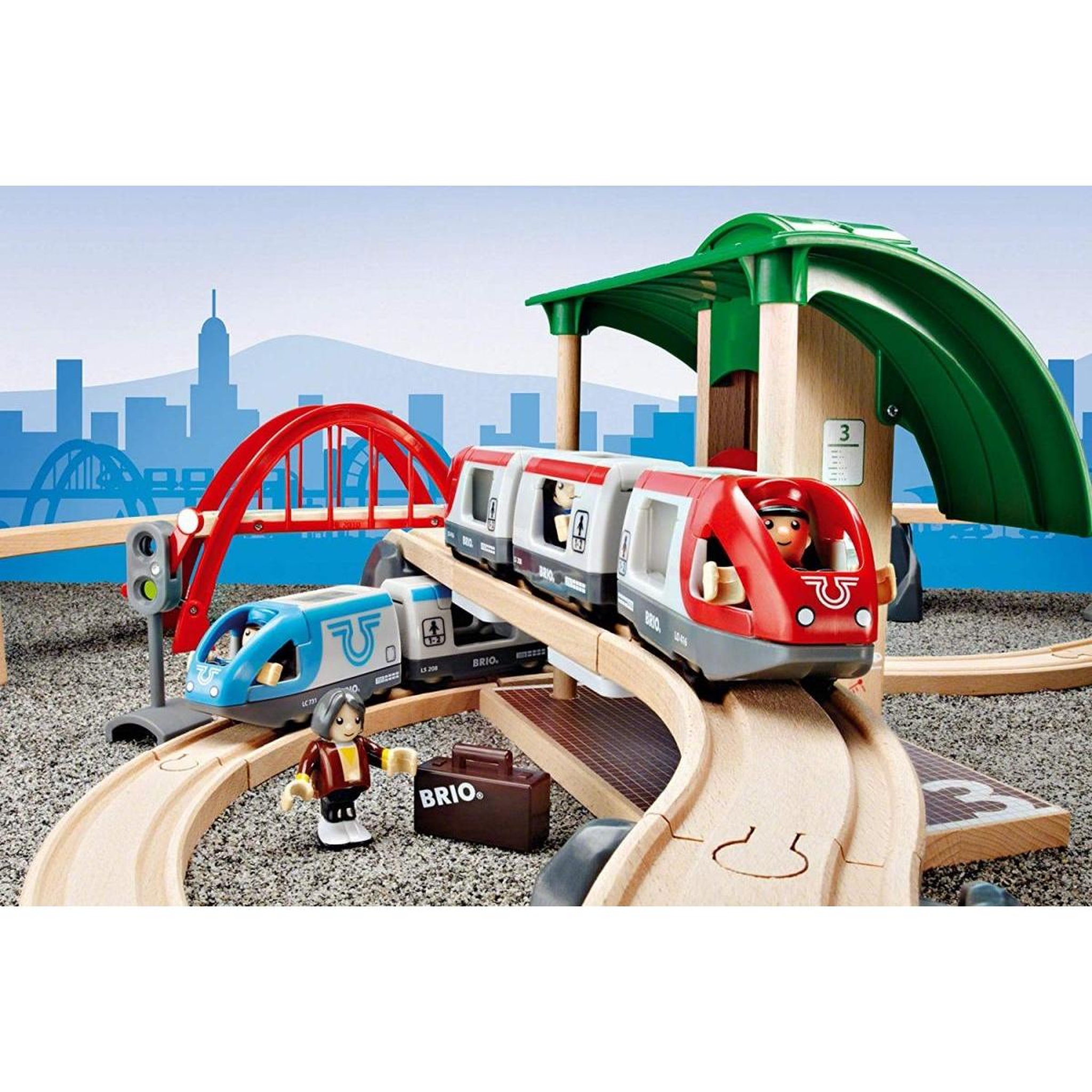 Voir la diapositive 2 : Brio 33512 Circuit Plateforme Voyageurs