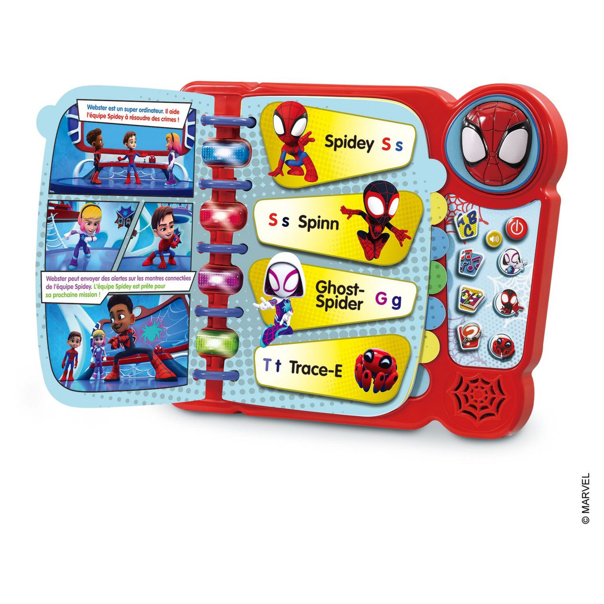 VTECH Le livre-jeu éducatif de Spidey