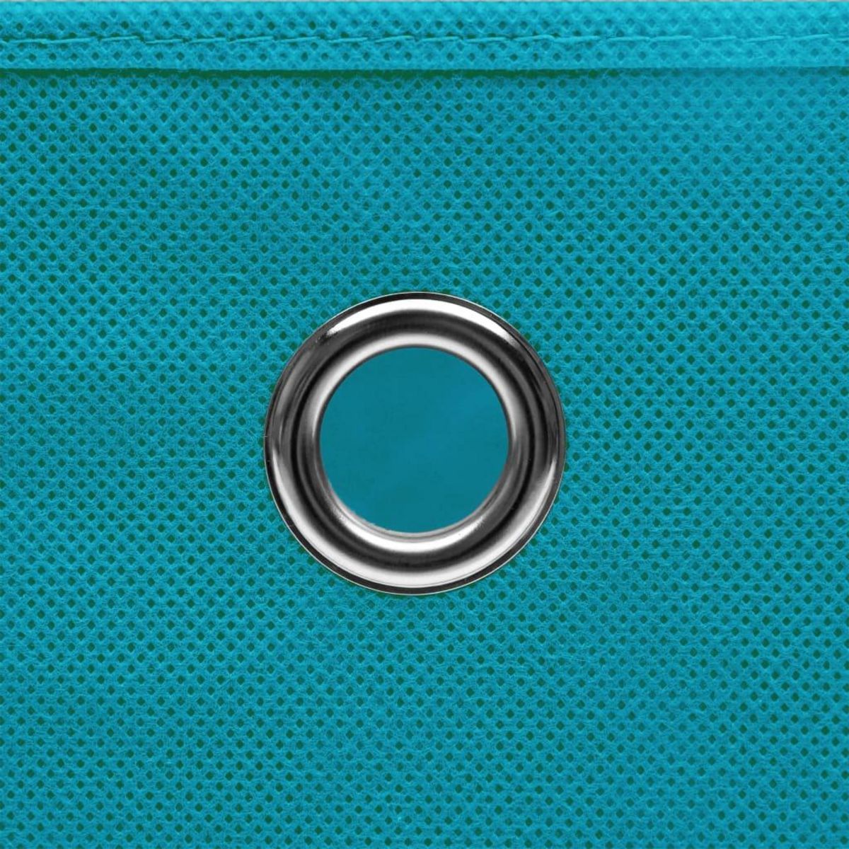 VIDAXL Boîtes de rangement et couvercles 4 pcs Bleu 32x32x32 cm Tissu