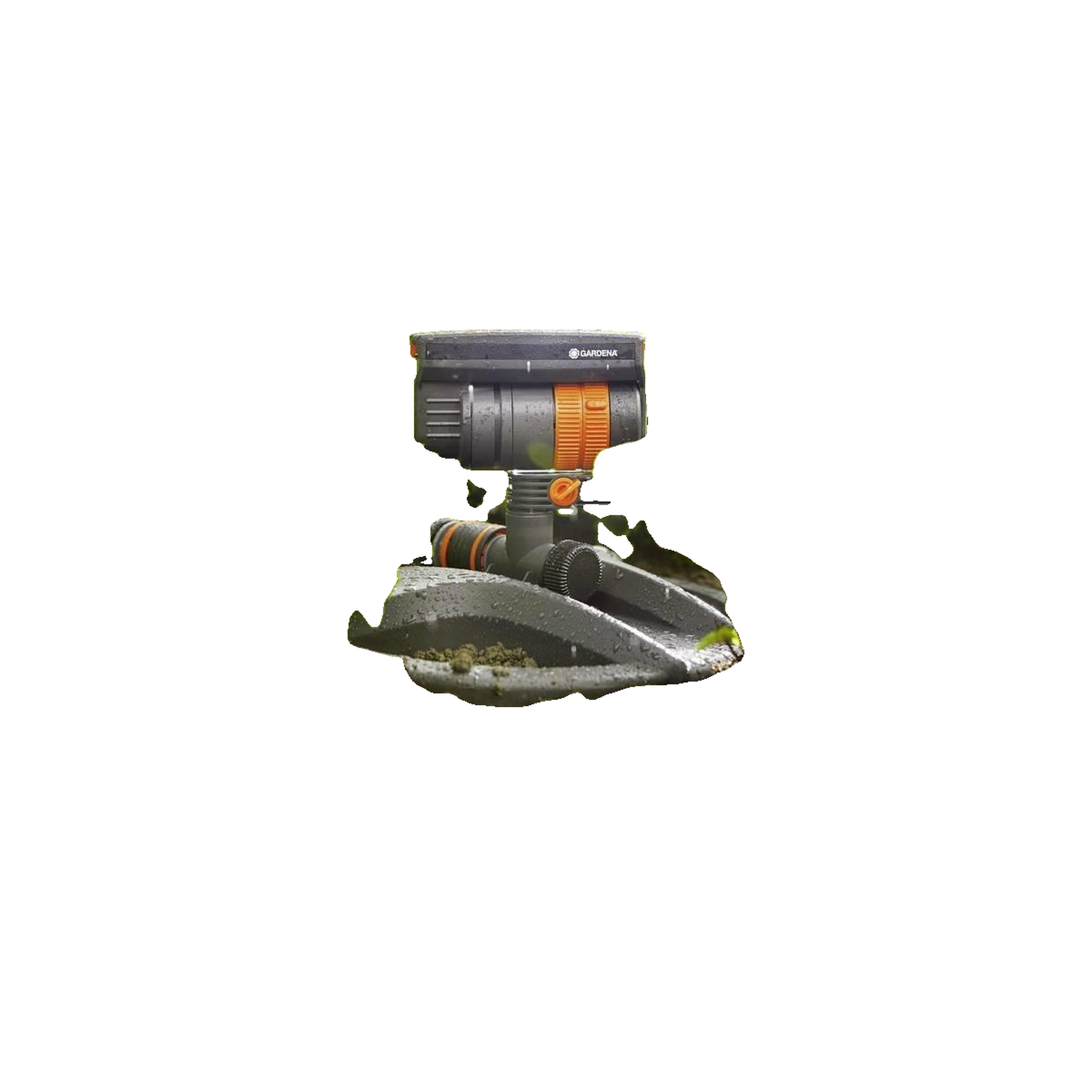 Voir la diapositive 3 : Gardena Arroseur oscillant Gardena 13050-20 couleur noire/orange