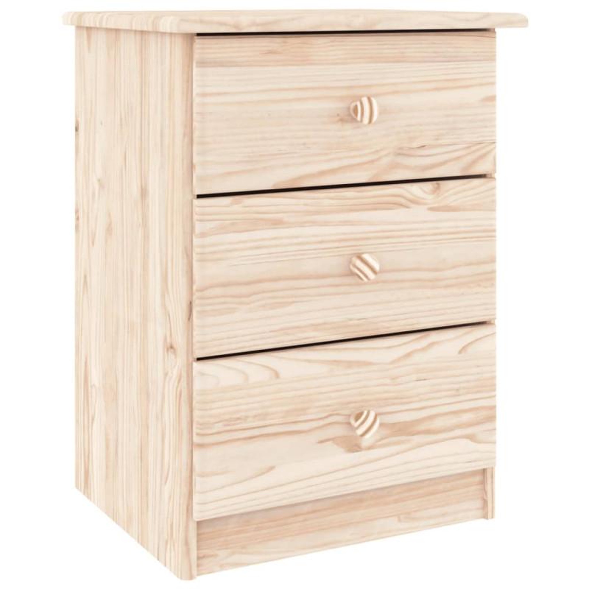 Voir la diapositive 2 : VIDAXL Table de chevet ALTA 41x35x55,5 cm bois de pin massif