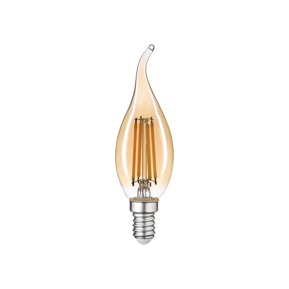 Gsc Ampoule Vintage  Bougie Souffle du Vent  LED 4W 2500K