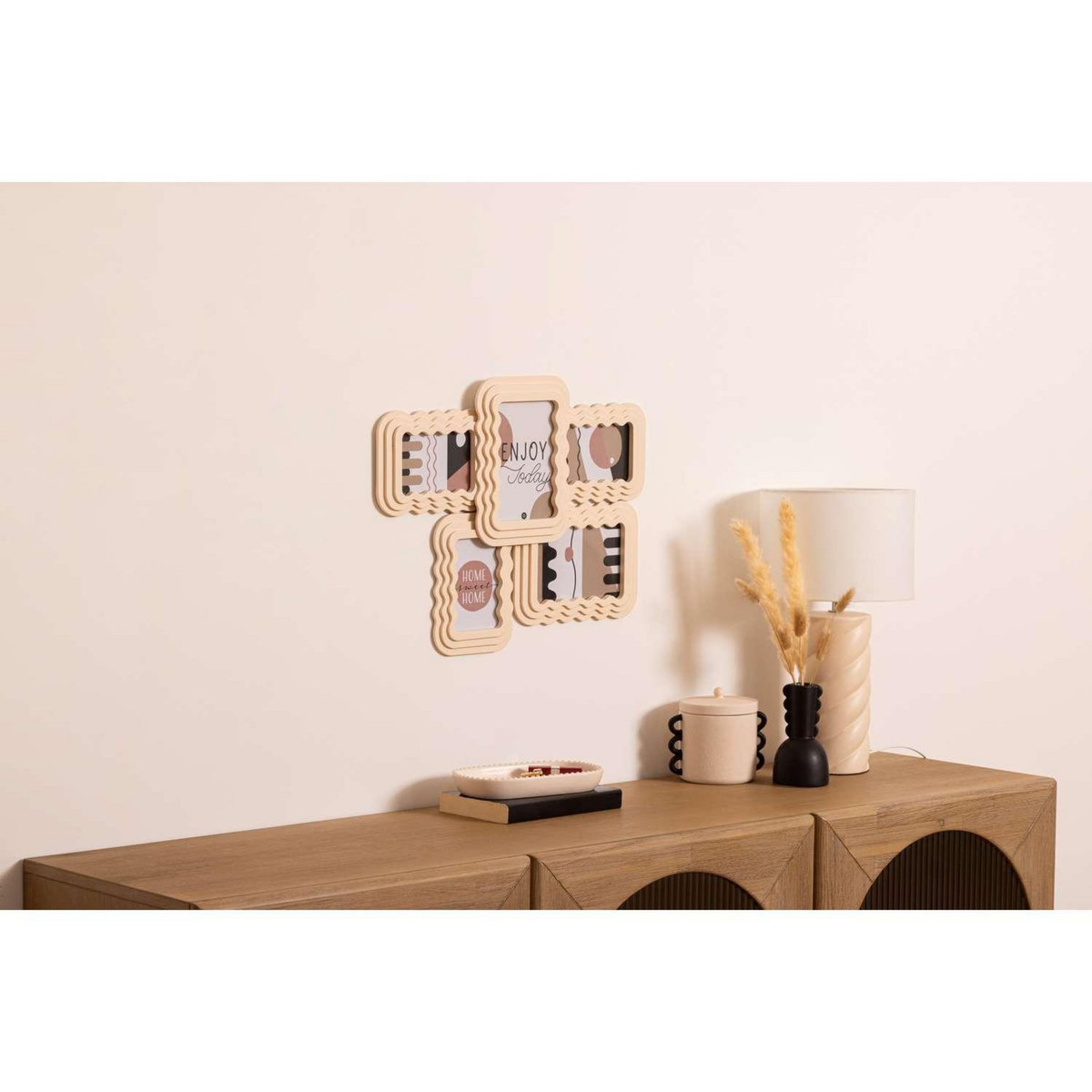 ATMOSPHERA Pêle-mêle 5 photos WAVY - Beige