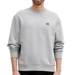 CALVIN KLEIN JEANS Sweat  Homme Calvin Klein Jeans Badge Terry. Coloris disponibles : Gris