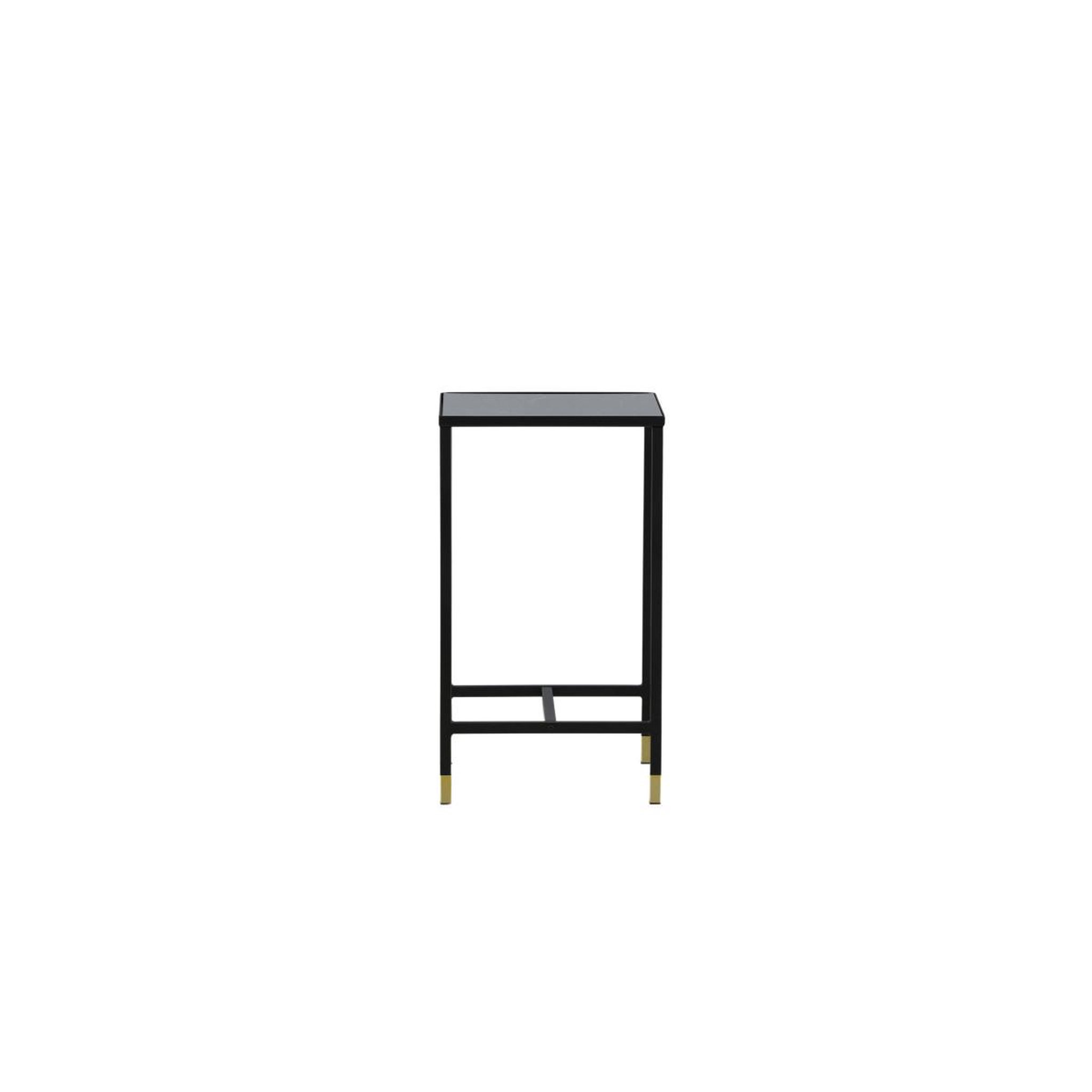 Voir la diapositive 4 : Paris Prix Table d'appoint design  dipp  70cm noir