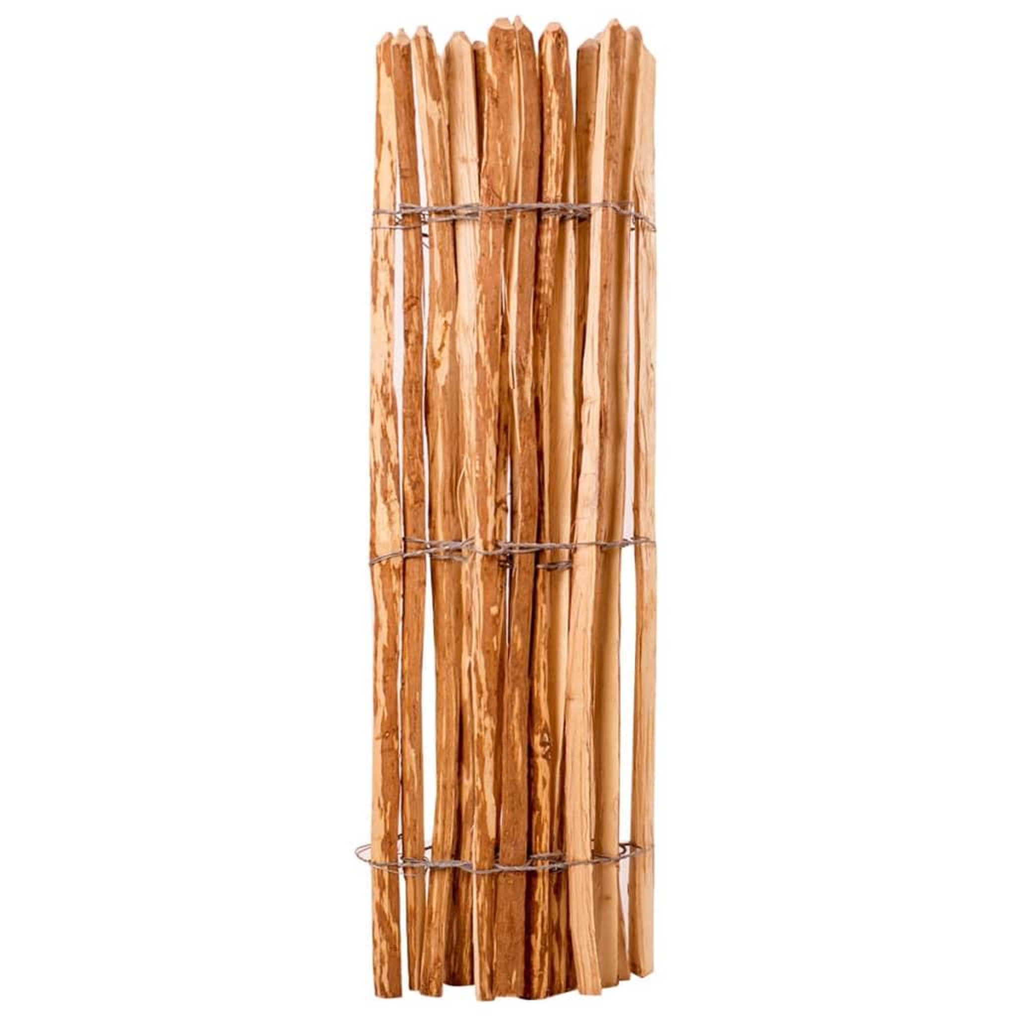 Voir la diapositive 2 : VIDAXL Cloture a piquets Bois de noisetier 120x250 cm